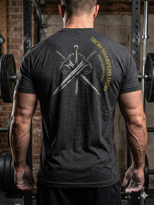 Iron Sharpens Iron Heavyweight Tee