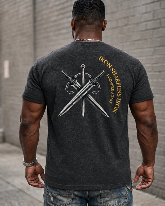 Iron Sharpens Iron Heavyweight Tee